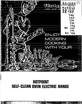 Hotpoint Self-Clean Oven Electric Range