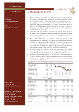 UAE Telecoms Sector