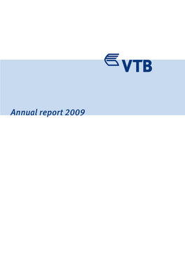 Annual Report 2009 Contents