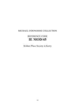 Michael O'donohoe Collection Layout 1