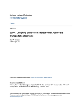 Designing Bicycle Path Protection for Accessible Transportation Networks