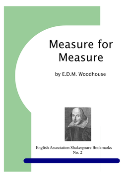 Measure for Measure