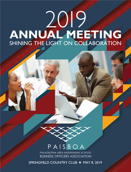 Annual Meeting Shining the Light on Collaboration