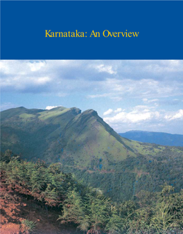 Karnataka: an Overview North