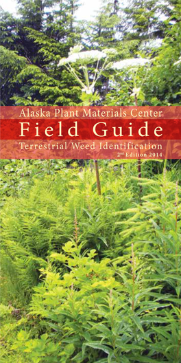 Terrestrial Weed Identification Field Guide” Was Released by the State of Alaska, Department of Natural Resources, Division of Agriculture, Plant Materials Center
