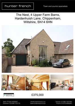 The Nest, 4 Upper Farm Barns, Hardenhuish Lane, Chippenham, Wiltshire, SN14 6HN