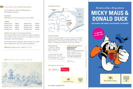 Micky Maus & Donald Duck