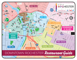 DOWNTOWN ROCHESTER Restaurant Guide