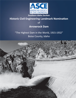 Arrowrock Dam