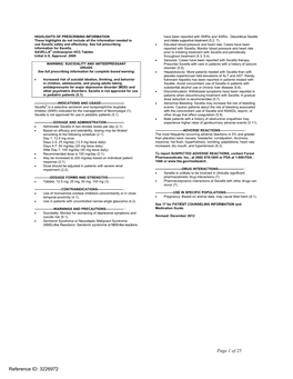 Milnacipran Hcl) Tablets Prior to Initiating Treatment with Savella and Periodically Initial U.S