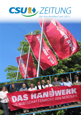 Lesen Sie Unsere CSU Zeitung Für Puschendorf Juli 2011