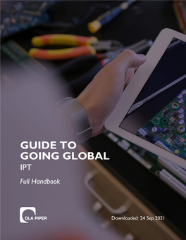 GUIDE to GOING GLOBAL IPT Full Handbook