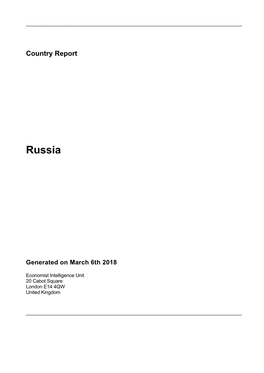 EIU Russia.Pdf