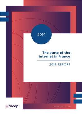 The State of the Internet in France 2019 REPORT
