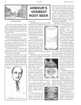 Armour's Root Beer