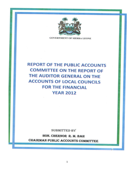 Local Council S Report 2012