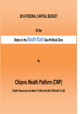 South East Capital Budget Pull