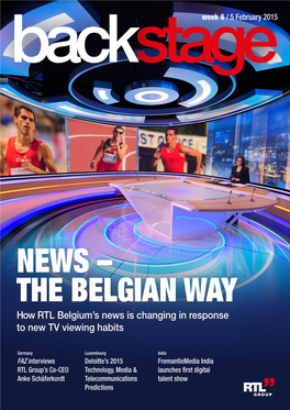 How RTL Belgium's News Is Changing in Response to New TV Viewing Habits