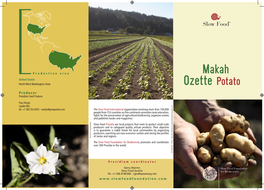 Makah Ozette Potato Brochure