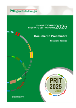Documento Preliminare Prit 2025