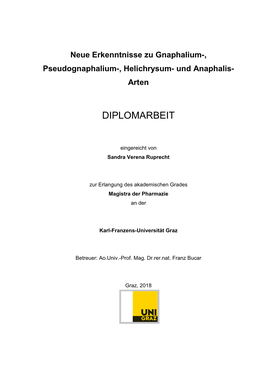 Diplomarbeit