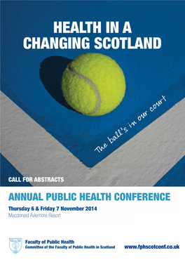 Health in a Changing Scotland