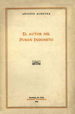 El Autor Del Puren Indomito