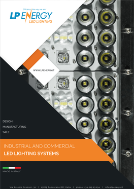 Industrial and Commercial Led Lighting Systems