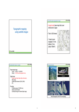 Topographic Mapping Using Satellite Images • Total: 4,355 Sheets