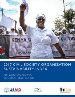 2017 Civil Society Organization Sustainability Index