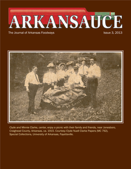Arkansauce Issue 3, 2013