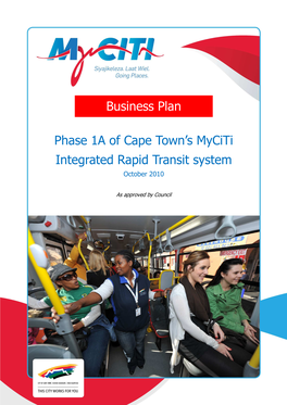Phase 1A of Cape Town's Myciti Integrated Rapid Transit System