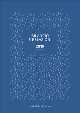 Bilancio E Relazioni 2019