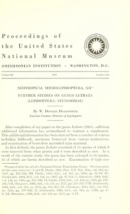 Proceedings of the United States National Museum