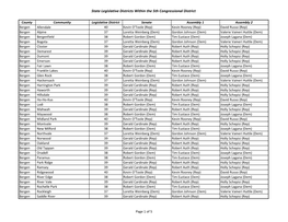 State Legislative Districts Within the 5Th Congressional District