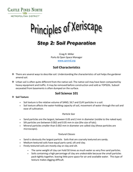 Soil Characteristics Soil Science