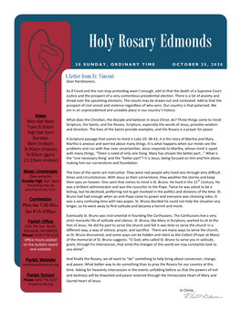 Holy Rosary Edmonds