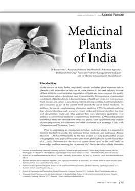 Medicinal Plants of India