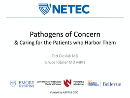 NETEC Pathogens of Concern V3 3-8-17