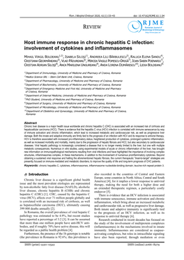 R J M E EVIEW Romanian Journal of R Morphology & Embryology