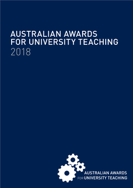 Australian Awards for University Teaching 2018