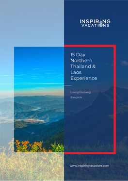 15 Day Northern Thailand & Laos Experience