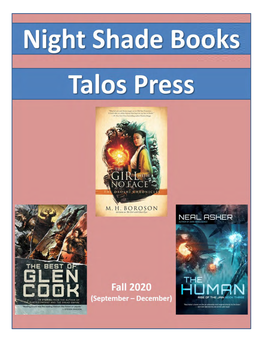 Night Shade Books FA20 Catalog Lo-Res.Pdf