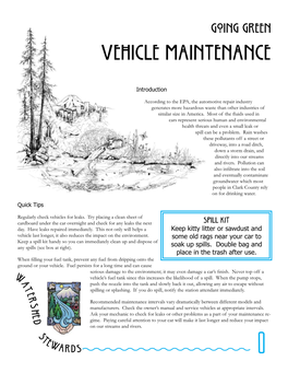 Vehicle Maintenance