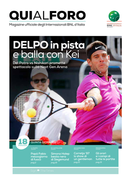 QUIALFORO Magazine Ufficiale Degli Internazionali BNL D’Italia