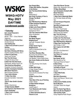 Wskg Hdtv Daytime Condensed Guide