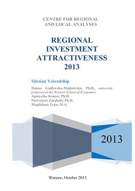 Atrakcyjność Inwestycyjna Regionów 2010