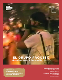 EL GRUPO PROCESO En Los Primeros Años De La Transición 1982-1993