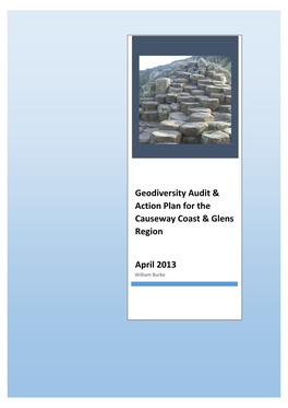 Geodiversity Audit & Action Plan for the Causeway Coast & Glens