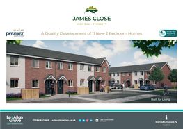 A Quality Development of 11 New 2 Bedroom Homes with 5% DEPOSIT